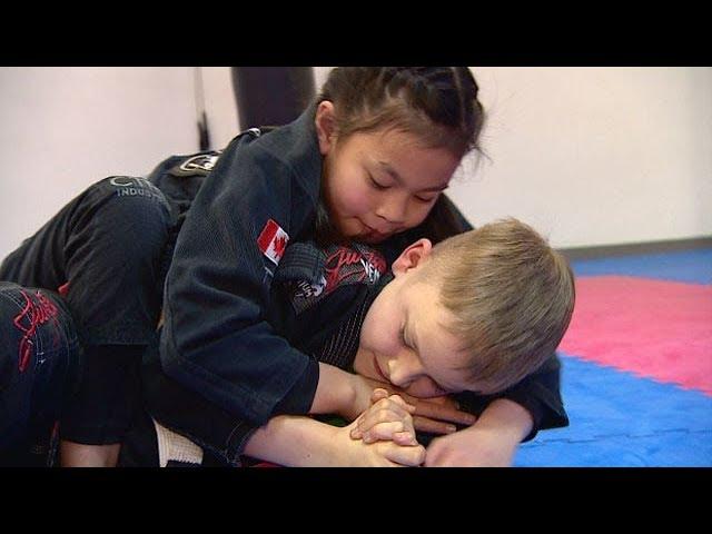 Bullying victim transforms into jiu-jitsu champ