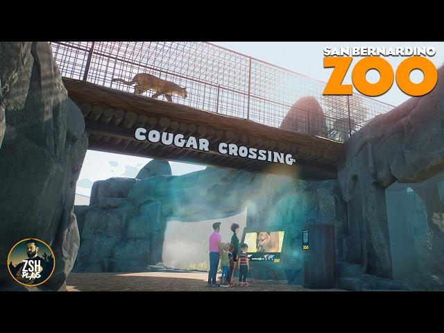 Building a Predator Bridge in Franchise Mode! | San Bernardino Zoo | Planet Zoo