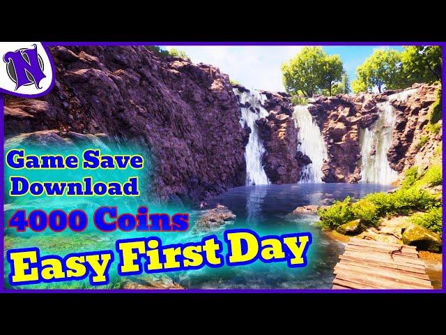 4000 Coins Best Start | TIPS FOR BEGINNERS | MEDIEVAL DYNASTY | PC Friendly with Game Save Download