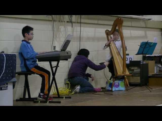 ありがとう～Keyboard and Harp Duet