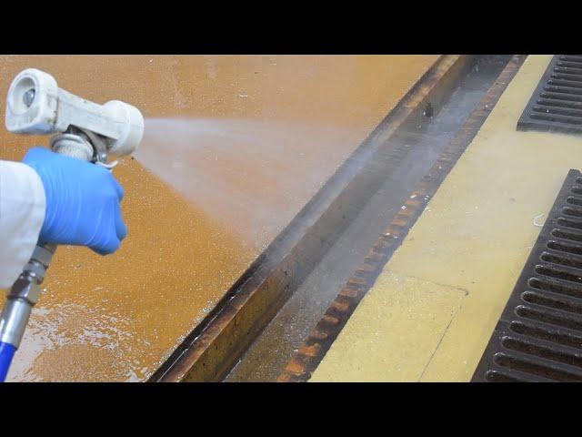 Cleaning and disinfection of food factories – Cleaning a drain