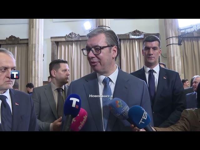 Vučić o generalnom štrajku: Sve radi, sve funkcioniše, ljudi su siti zaustavljanja