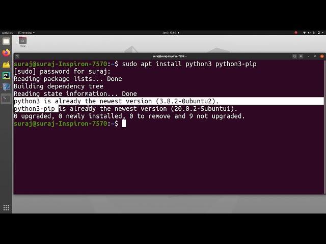 Python Import Error ModuleNotFoundError : No Module Named GObject In Ubuntu Linux