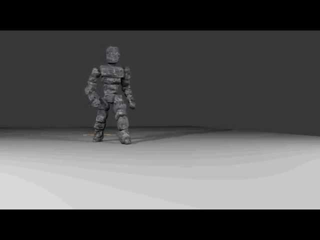 rock man-break and rebuild-3ds max -particle flow tools box