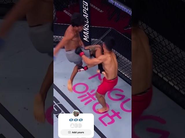 PETER DANSOE GOT THE HIGHLIGHT-REEL FINISH ON SIM KAI XIONG@UFC#UFCFIGHTNIGHTS#UFCKNOCKOUTS
