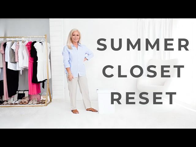 Step-by-Step Plan to Reset Your Closet for Summer 2025!