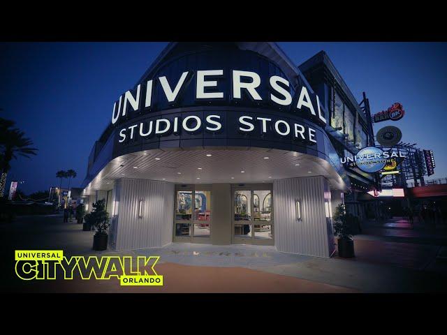 Walkthrough the New Universal Studios Store at Universal CityWalk Orlando