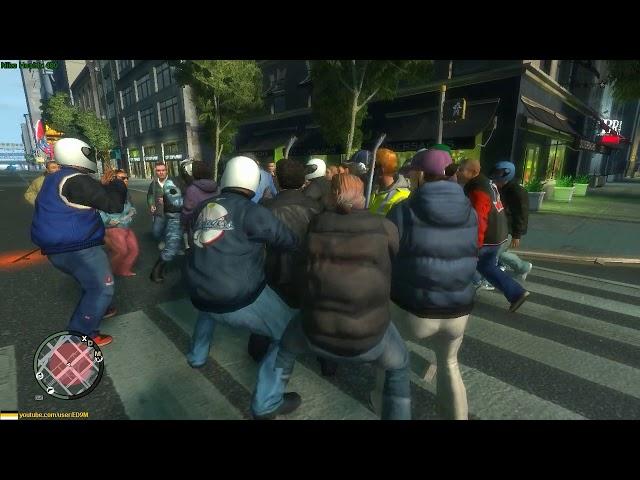 GTA 4 - Riot in Liberty City