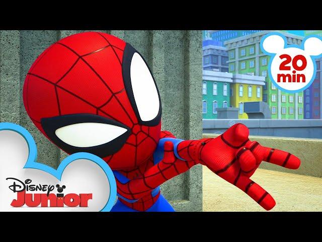 Top 5 Marvel’s Spidey and his Amazing Friends Moments  | Compilation | @disneyjr