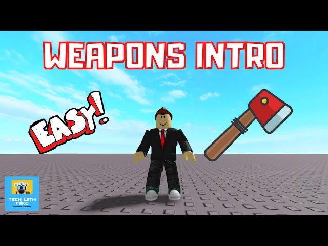 Roblox Studio Tutorial: How to Make a Weapon