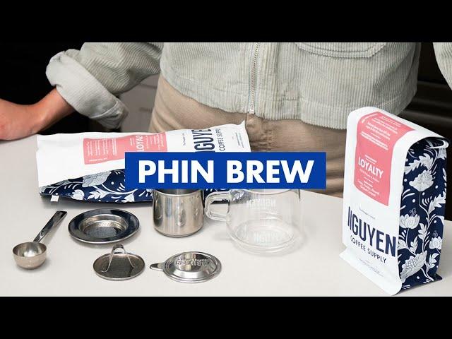 How to Brew Vietnamese Coffee Using Phin Filter | Quick & Easy Guide in 30 Seconds