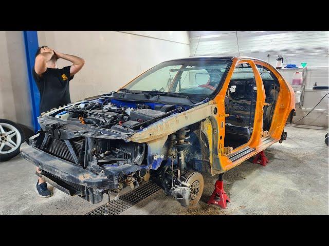 Destroyed SEAT LEON TDI - Incredible Restoration 