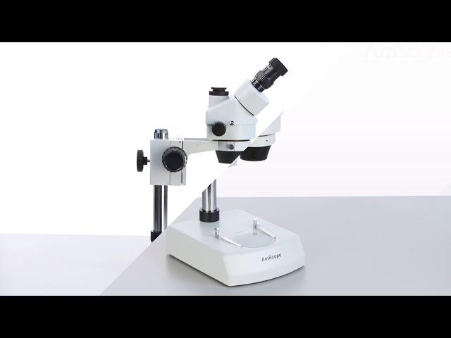 Unboxing and Assembling AmScope Stereo Microscope SM 2 Series