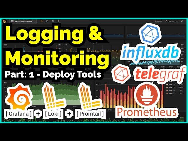 Homelab Monitoring Made Easy - Part 1: Tools Overview - Grafana, Prometheus, InfluxDB, Telegraf