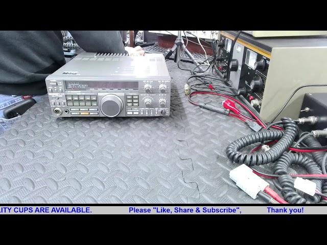 ICOM IC-78 TESTING ON THE AIR