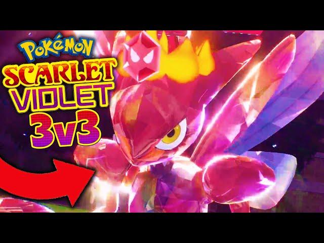 Tera Fire Scizor DESTROYS Stall! │ Pokemon Scarlet and Violet Ranked 3v3