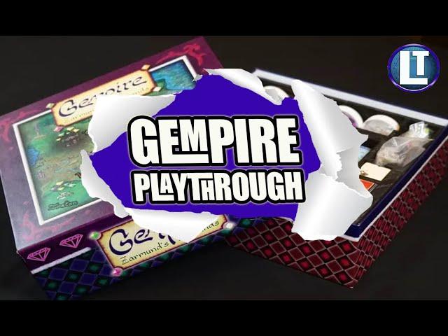 GEMPIRE: ZARMUND's DEMANDS Board Game / FULL GAME Playthrough / Upcoming KICKSTARTER