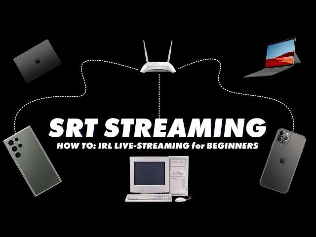 HOW TO: Setup SRT streaming Locally - Phone to Home PC