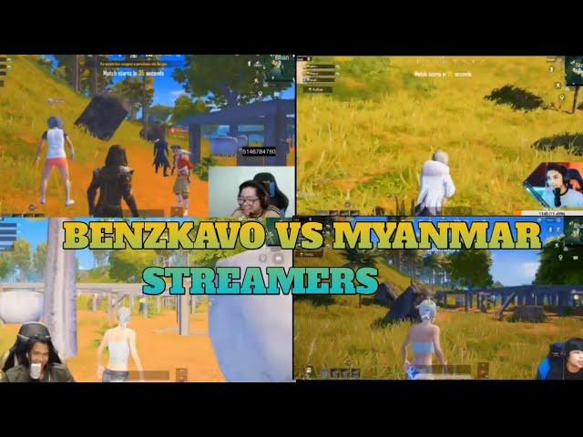 BENZKAVO VS STREAMERS | BENZKAVO GAMING | PUBG MOBILE