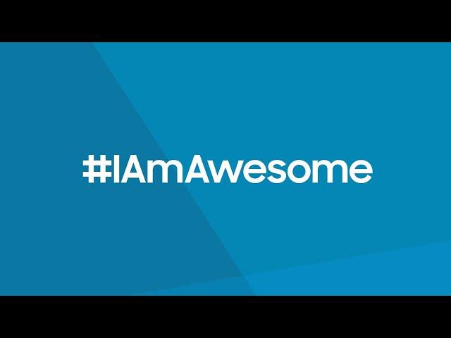 #IamAwesome