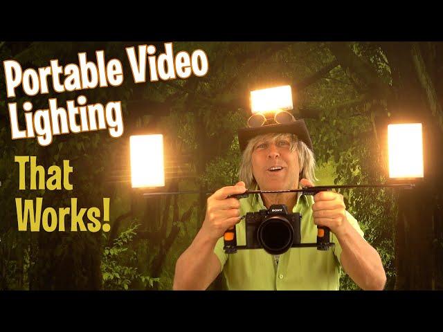 Clever DIY Portable Video Lighting Rigs for Video and Photography