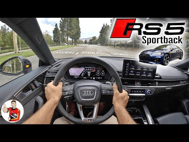 The 2022 Audi RS5 Sportback Makes Going Fast Almost Too Easy (POV Drive Review)