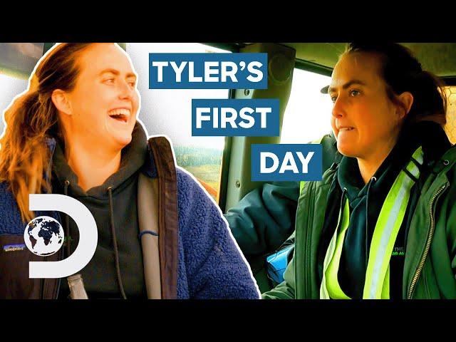 Tyler Mahoney’s First Day In The Yukon | Gold Rush