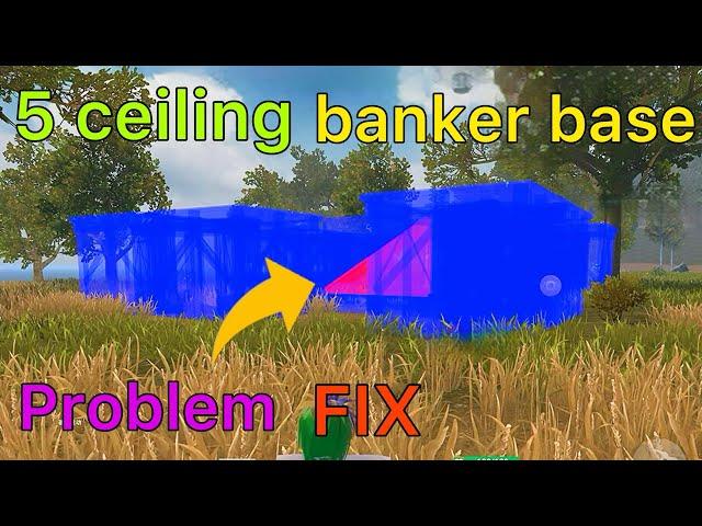 5 ceiling bunker base Fix || last island of survival || last day rules survival || #lios #ldrs