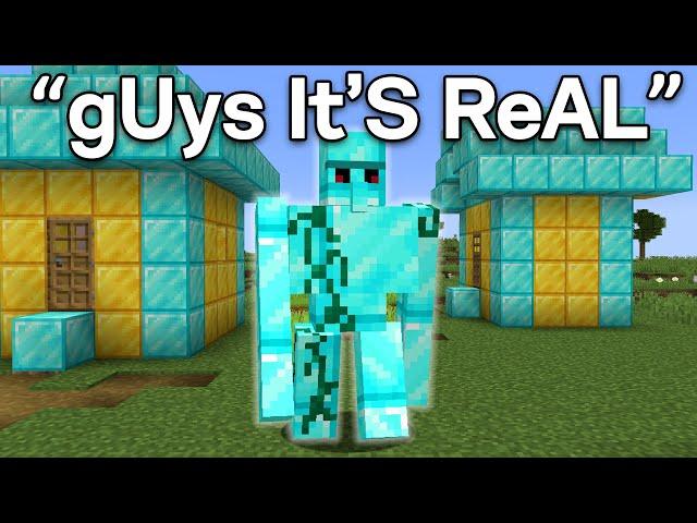 The Most HILARIOUS FAKE Minecraft Speedruns...