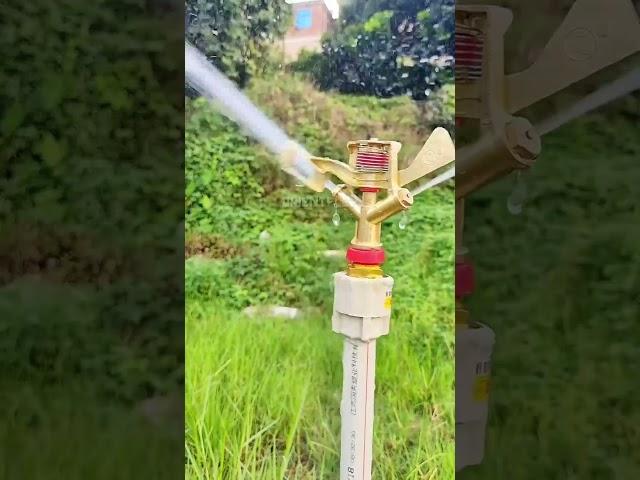 360° Rotating Sprinkler LawnGardenOrchard Multi Use!  #shorts #gardening #lawncare #tools #farm