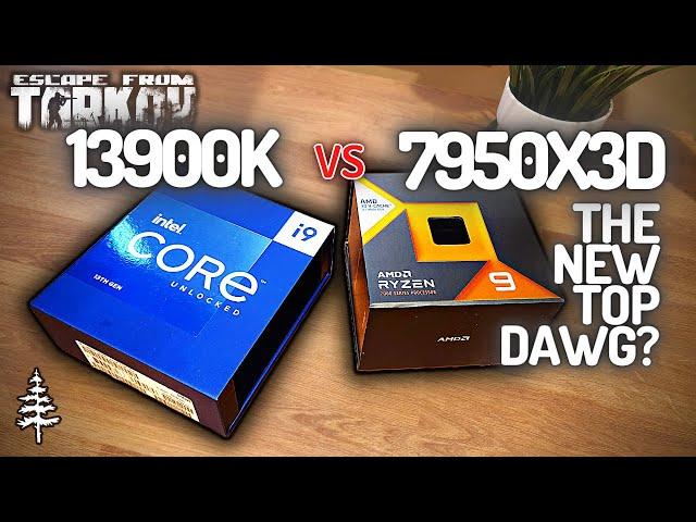 Faceoff e12 \\ 7950X3D vs 13900K // New Tarkov Top Dawg?