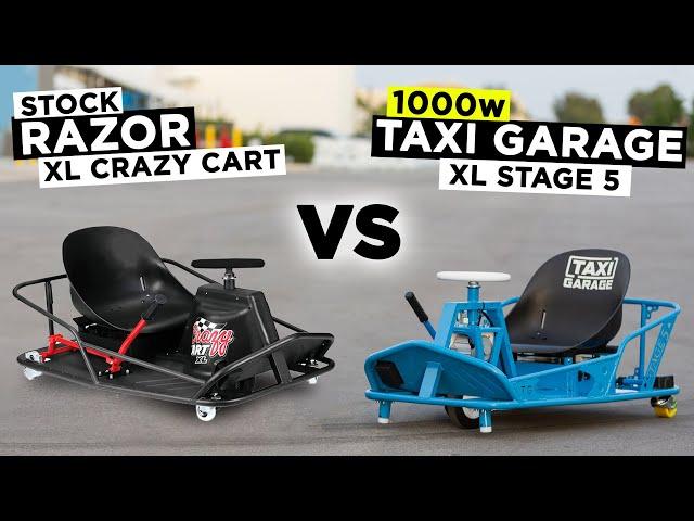 1000w Stage 5 XL vs. Stock XL Crazy Cart // THIS vs THAT