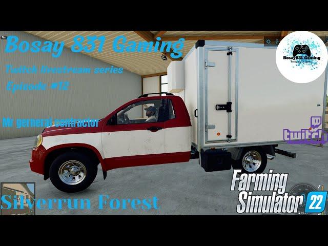 Farming Simulator 22 | SILVERRUN FOREST | Episode 12 | Twitch live | XSX