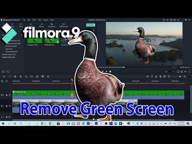 How To Use Chroma key In Filmora 9 Video Editor