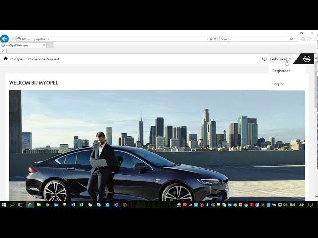How to create a myOpel account New myOpel - No Pre-registration