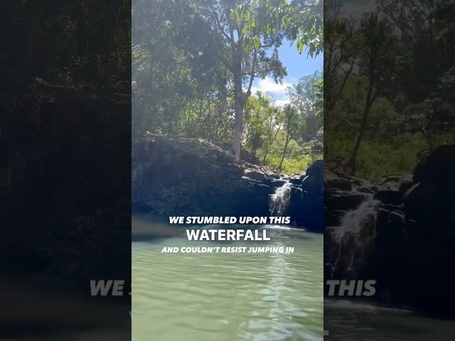 EPIC Waterfall Jumps  #lifeaswegomez #waterfall #familyadventure