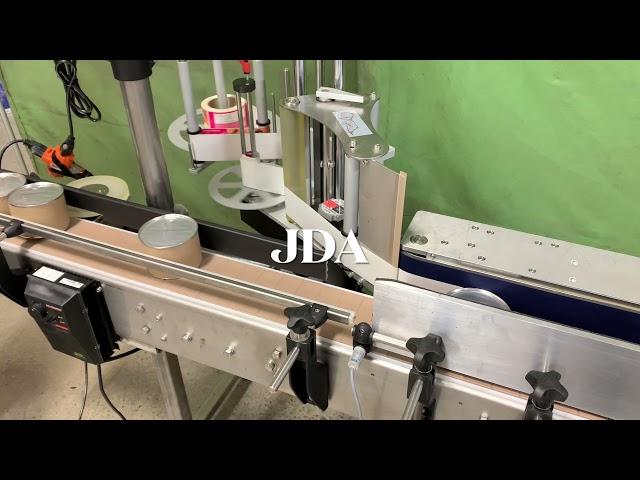 Can Labeling Machine , Fibre Can Labeler , Wraparound Labeler USA Canada - JDA