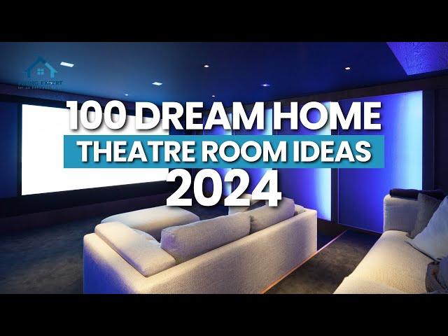 100 Dream Home Theatre Room Ideas 2024 | Home Theatre Lightening Ideas