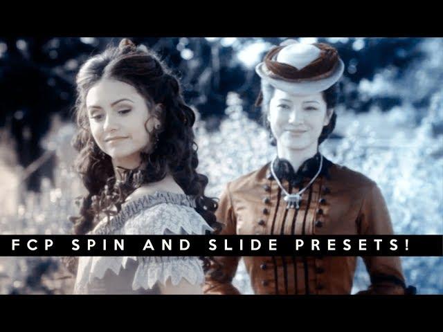 FCP SPIN & SLIDE PRESETS