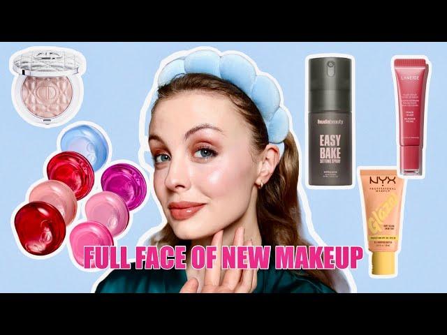 MARCH 2025 NEW MAKEUP | huda beauty easy bake setting spray, laneige tinted lip serum & more!