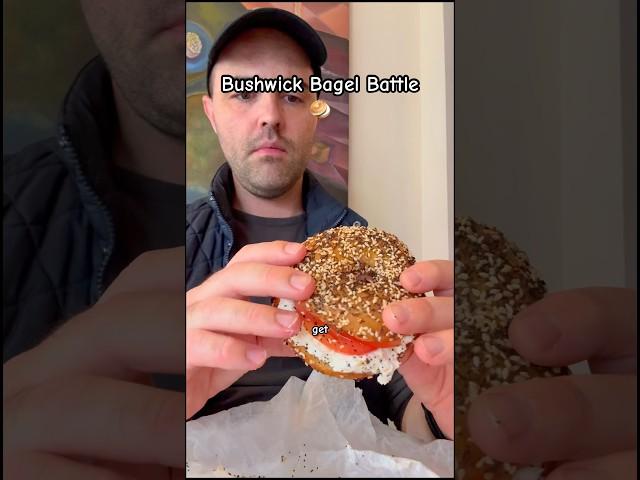 Knickerbocker Bagels vs Bake Shop - Bushwick Brooklyn Bagel Battle. #review #food #bagel #nyc #eat