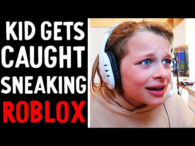 KID GETS CAUGHT SNEAKING ROBLOX *instantly regrets decision* - Moral Stories w/The Norris Nuts