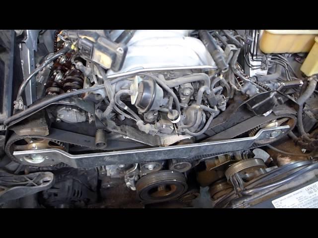 2000 4.2 V8 Audi A8L timing belt, cam chain tensioners, and engine revival