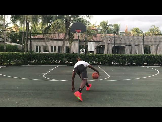 Kyrie Irving workout / Slip and slide part 1