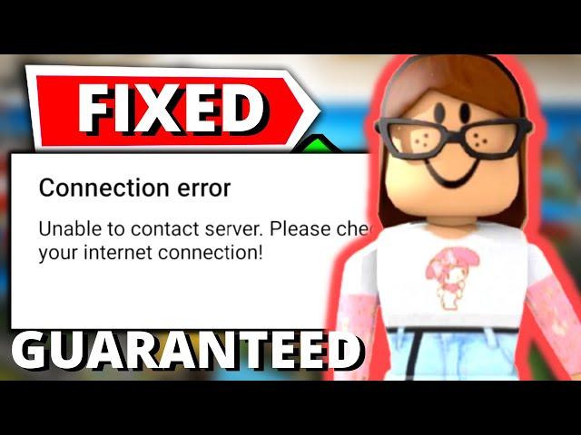 How To Fix Roblox Unable To Contact Server