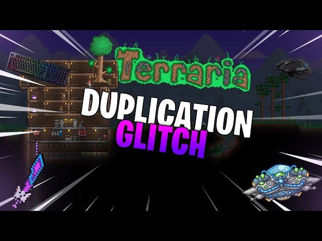 Terraria | Easy Solo Duplication Glitch | PC (PATCHED)