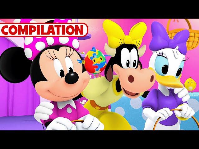 The MEGA Minnie's Bow-Toons  Compilation | 2 Hour Compilation | Party Palace Pals | @disneyjr