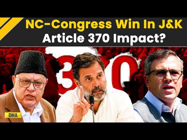 Jammu Kashmir Election: What's Next For 'Article 370' After NC-Congress Victory | Omar Abdullah