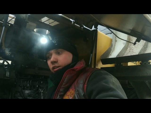 Фронтальный погрузчик (LG TD226) как снять ТНВД не зная меток.