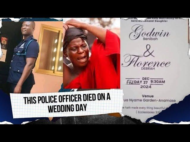 ANWANWASEM! POLICE OFFICER COLLAPSE AND D!ES AT HIS WEDDING CEREMONY | THIS IS WHAT HAPPENED GHANA